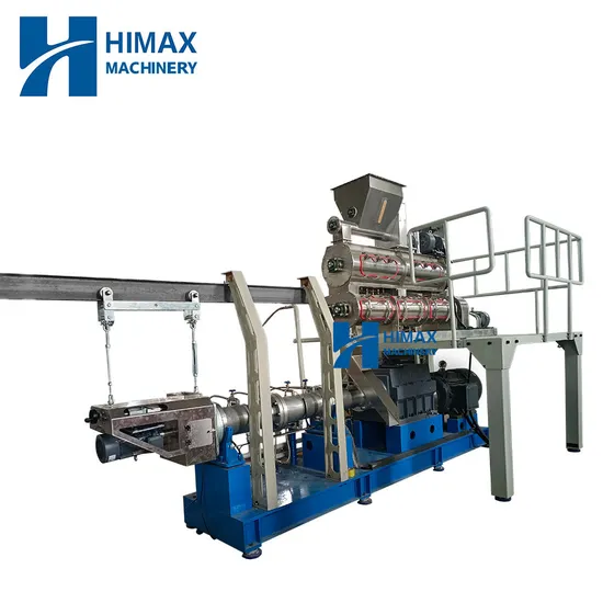 High Capacity Dry Cat Food Pet Animal Food Machinery Sinking Floating Fish Feed Pellet Processing Line Dog Food Making Extruder Machine 
