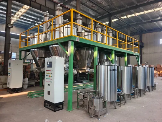 Vacuum Type Rubber Mixer Upstream Equipment Automatic Weighing/Dosing Batching System/Rubber Product Machine/Automatic Batching and Weighing Machine 