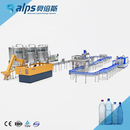 Complete Automatic Filler Machine Bottling Aqua Pure Mineral Water Filling Production Line Price 