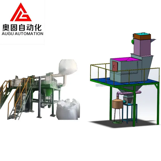 Automated Powder Weighing Mixer Upstream Equipment for Additive Dosing 0.1% Accuracy Integrates with Mixing Lines 