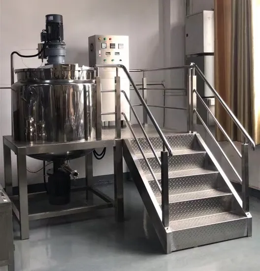 Stainless Steel 316L Shampoo Liquid Soap Detergent Cleaner Homogenizer Mixer/ Mixing/ Making Tank Machine 