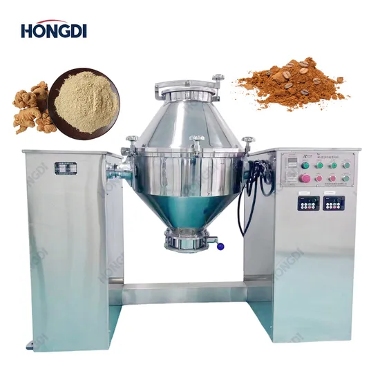 200kg Food Machinery for Mixing Starch Cocoa Powder Coffee Powder Double Cone Mixer 