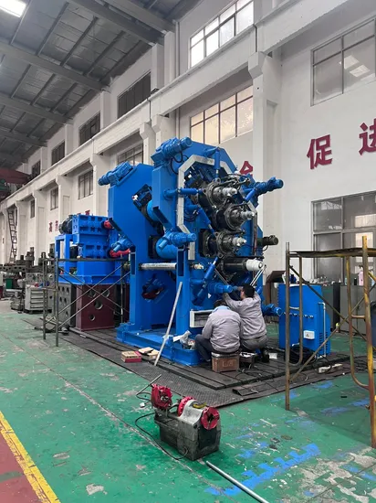 560X1730 Four Peripheral Drilled Rollers Auto Rubber Calender Machine for Rubber Sheet 