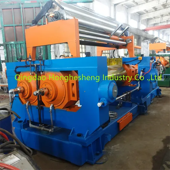 Chemical Product Material Open Mixing Mill with Stock Blender 