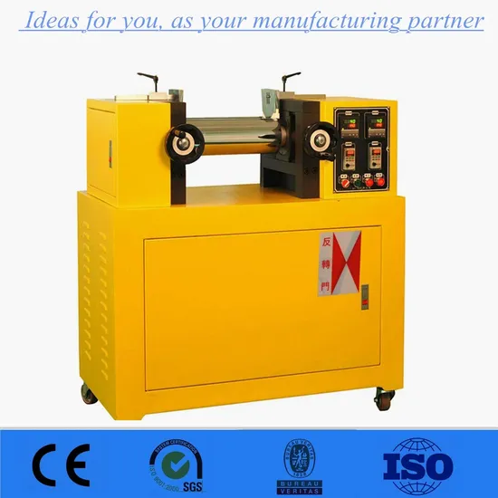 Advanced Two Roll Open Mixing Mill with PLC Control 