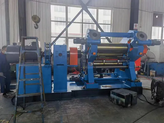 Hot Selling High Quality Rubber Mixing Mill /Two Roll Open Mill/Rubber Mixing Machine with Stock Blender 