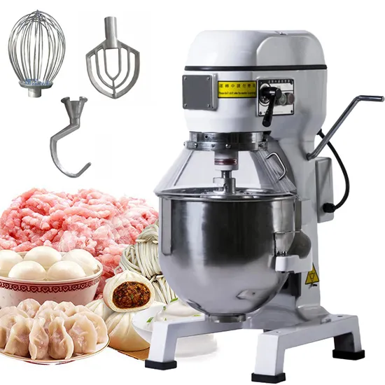Commercial Baking Machine Bakery Bread Making Machine Stainless 10L 20L 30L Planetary Spiral Bakery Kneader and Past Bread Dough Flour Mixer