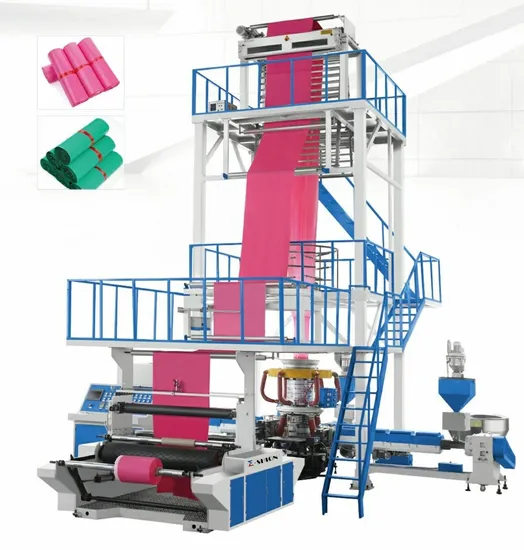 Film Blowing Price Double Layer IBC ABA ABC Three Layer Extruder Machine 