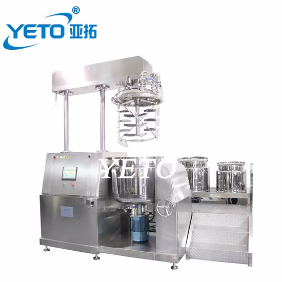 50L Cosmetics Vacuum Homogenizing Emulsifier Face Cream Lotion Mixing Machine Price 10% off