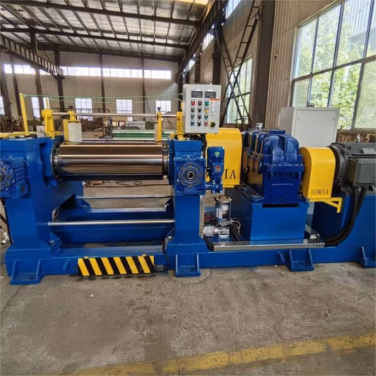 Two Roll Mill Open Mixing Mill Rubber Mixing Mill