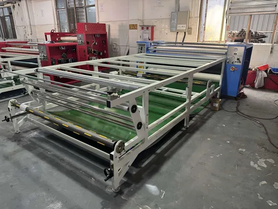 Automatic Textile Calender Roll Heat Press Fabric Machine Sublimation T